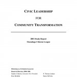 Civic Leadership and Community Transformation
