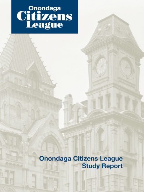 Onondaga Citizens League Study Cover